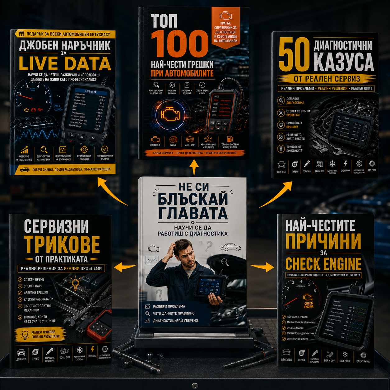 Книгата заедно с 5-те бонуса